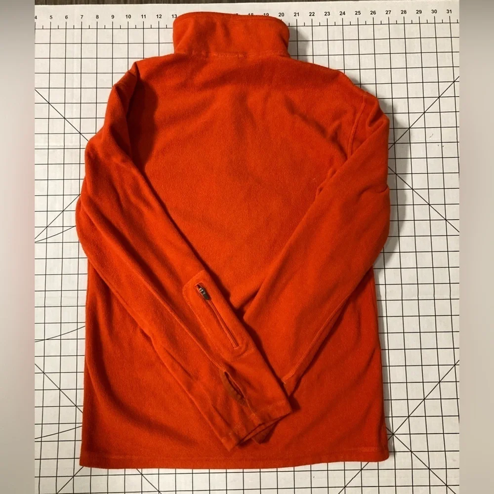 The‎ North Face Men’s XS Orange 1/4 Zip Sweater